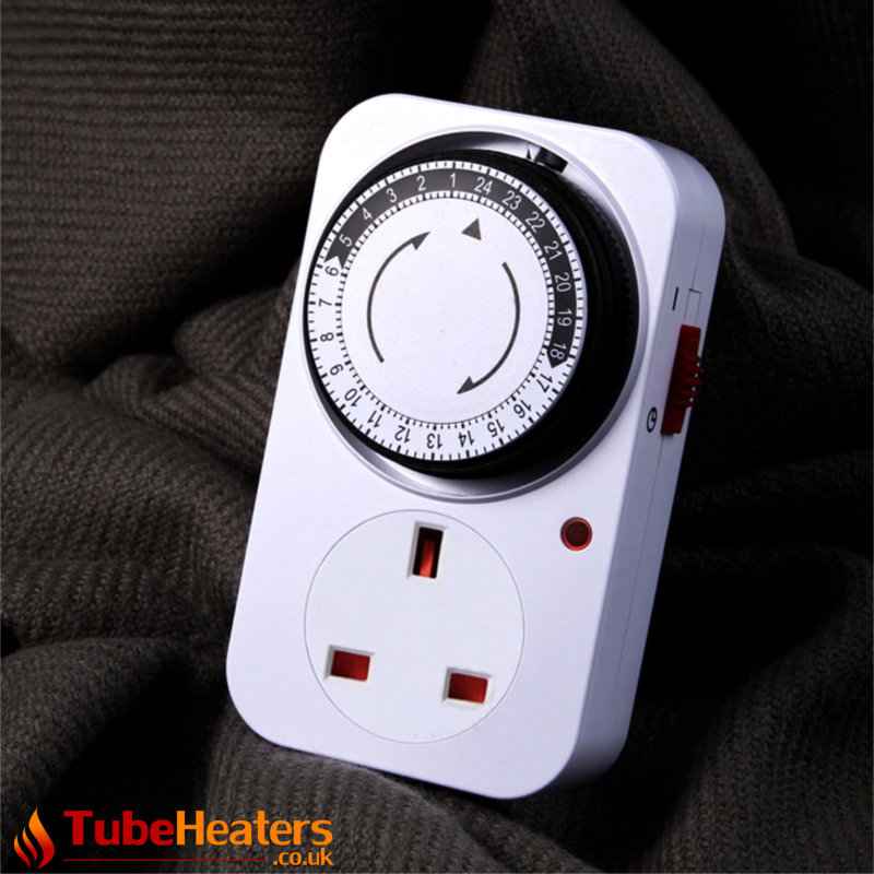 Morris 24 Hour Mechanical Timer Plug For Heater