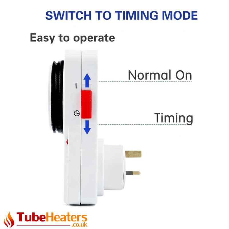 Morris 24 Hour Mechanical Timer Plug For Heater