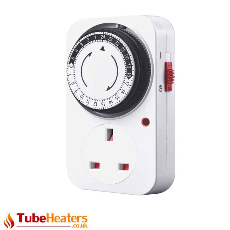 Morris 24 Hour Mechanical Timer Plug For Heater