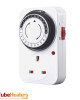 Morris 24 Hour Mechanical Timer Plug For Heater