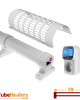 Morris 1ft Tube Heater with a Guard and a Digital Thermostat Set