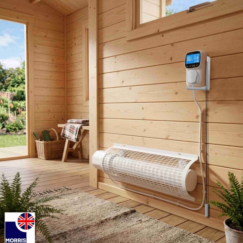 Morris Standard 3ft Tube with a Guard and a Digital Thermostat