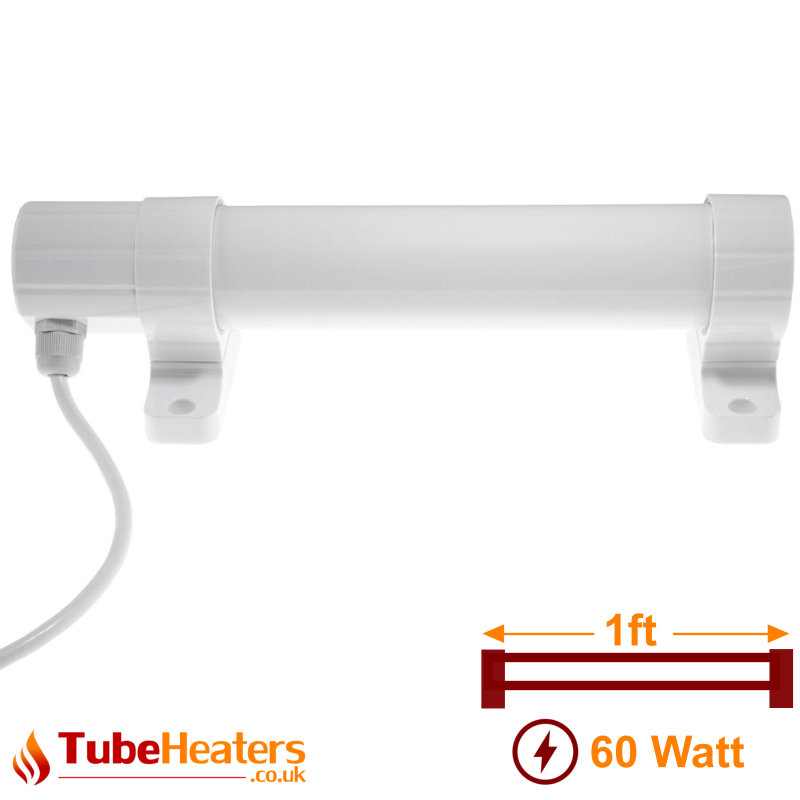 Morris Tube Heater 1ft - 60 Watt - ECO Heat Range Morris Tube Heater 1ft - 60 Watt - ECO Heat Range