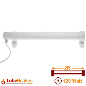 Morris Tube Heater 2ft - 120 Watt - ECO Heat Range Morris Tube Heater 2ft - 120 Watt - ECO Heat Range