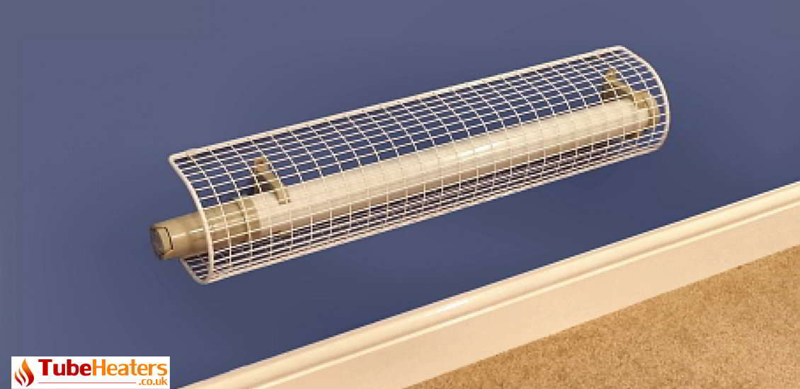 Tube heater with guard 1p per hour electric heaters