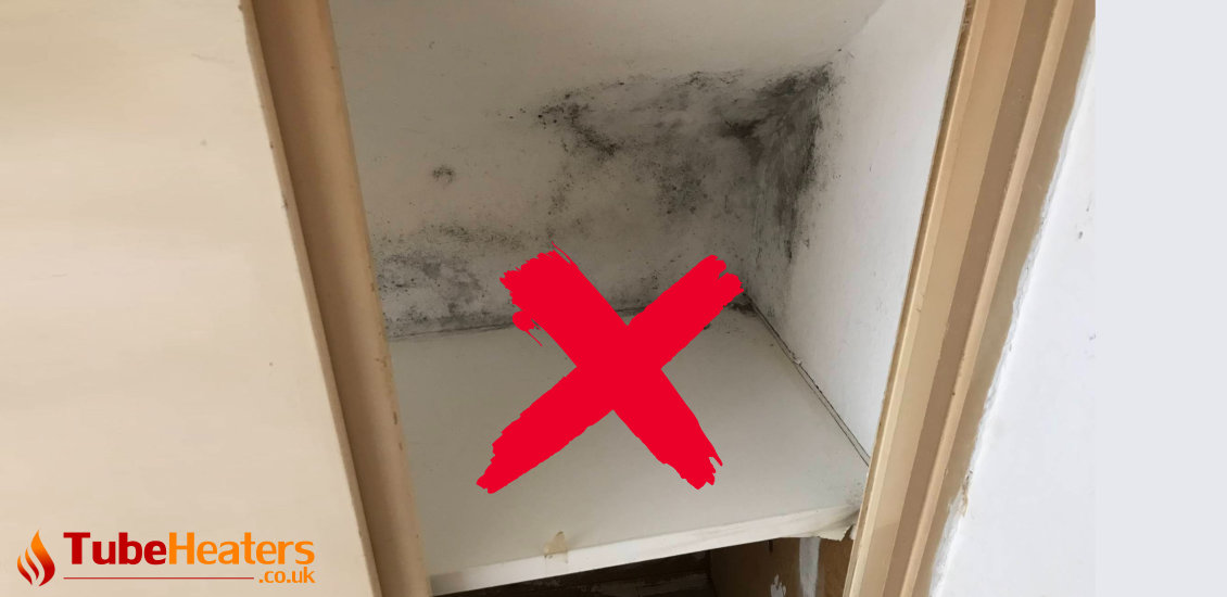 Buy wardrobe heater to avoid damp